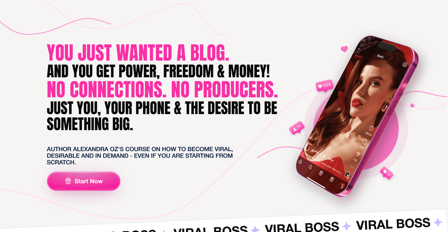 Course funnel that turns social traffic into paid signups